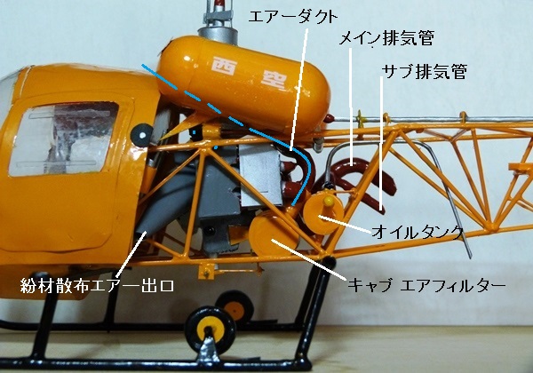 日本におけるベル47ヘリコプターの歴史 ３ 47G3B-1 47G3B-KH-4